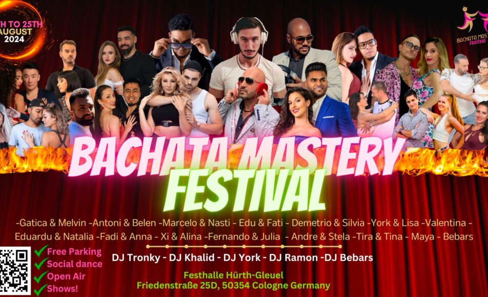 Group of people at a dance festival