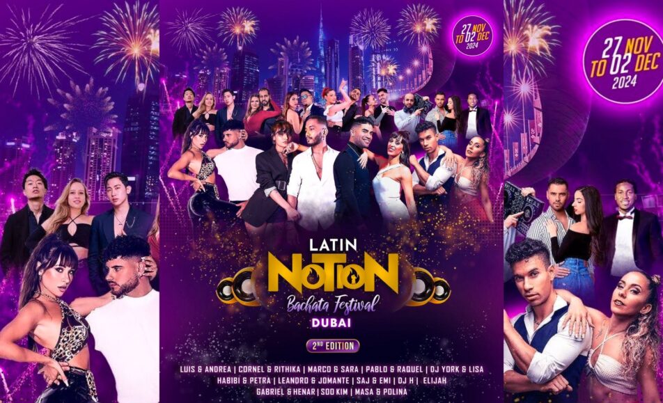 Group of people at a dance festival